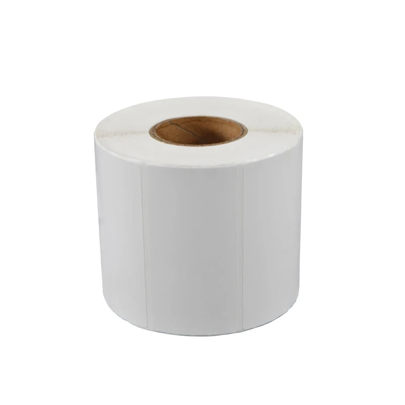 Direct Thermal Label Roll Material Adhesive Thermal Transfer Label Roll Printing Color Label White Paper ZOMAX Adhesive Sticker