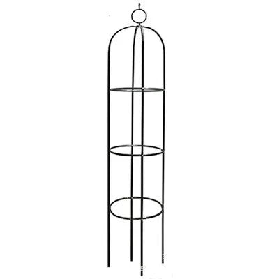 Hot Selling Durable Easy Installment Decorative 188cm Rose Arbor Round Shape Plant Support Stand Obelisk for Plant Growth