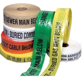 Underground Detective Stainless Steel Wire Marker Tracer Tape Premium Quality Warning Tape for Detecting Wire Tracing Circuitry