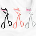 Gmagic Plastic & Stainless Steel Mini Eyelash Curler with Built-in Comb and Lash Separator for Home/Office/Travel Use