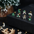 24H Fast Delivery Ear Piercing Stainless Steel Butterfly Flower Cartilage Helix Tragus Piercing Jewelry