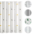 Custom Digital Printed Modern Waterproof Punch-Free Eco-Friendly PEVA Anti-Mold Shower Curtain with 12 Hooks