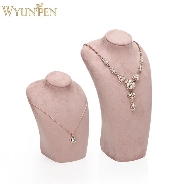 WYP  Custom  Jewelry Display Bust Wholesale Pendant Necklace Display  Jewelry Display case