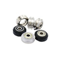 3D Printer Wheel V Nylon Pulley Wheels with Bearings D/V Plastic POM Pulley Fabrication Services Product