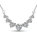 Luxury Fine Jewelry Banquet Cocktail Party Women Necklace 925 Sterling Silver Custom Moissanite Pendant Passes Diamond Tester