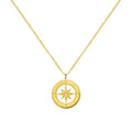 Top Quality Vintage Necklace Jewelry Stainless Steel 18K Gold Plated Pendant Necklace