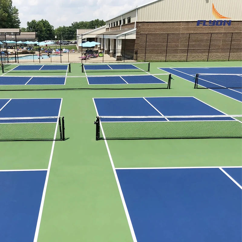 Outdoor Pickleball Court Easy Installation Pickleball Court Floor Mat
