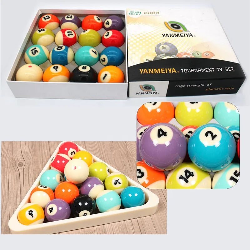 Taiwan 57.2mm 2-1/4" Size Cyclops Phenolic Resin Billiard Pool Ball Set for Billiard Table
