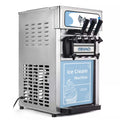 Professional Full Automatic3 Flavor Soft Ice Cream Machine Commercial Ice Cream Roll Machines