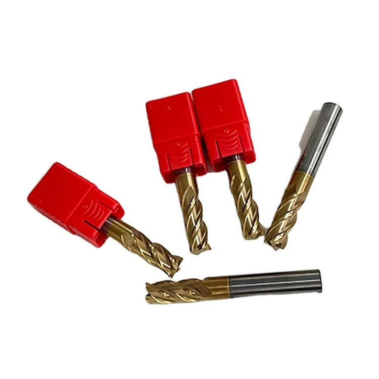 BKEA D16*45*D16*100L Tungsten Carbide CNC Roughing Endmill for Steel Cnc Tools HRC55 Milling Cutter