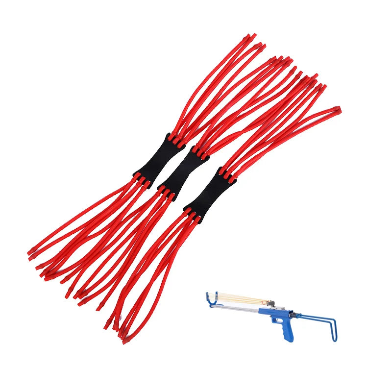 Outdoor Slingshot Professional Accessories 12 Strand Rubber Band