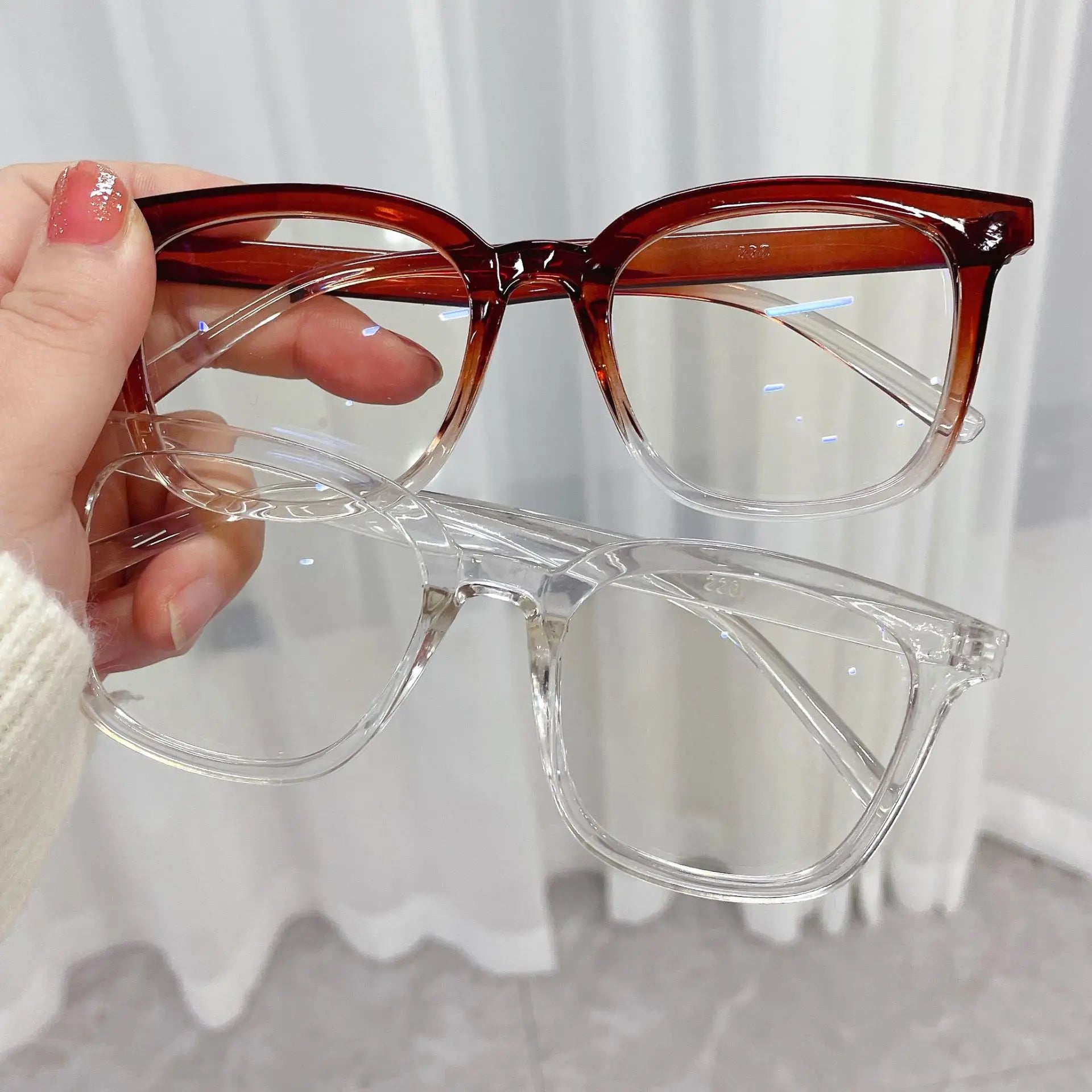 New Retro Designs Square Anti Blue Light  Blocking Optical Eyewear Custom Logo Fashion Glasses Spectacle Eyeglasses Frames