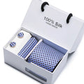 Gift Box Solid Mens Skinny Ties Fashion Plain Gravata Ties Jacquard Woven Silk Ties for Mens Wedding Suits Cravate