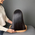 Super Double Drawn Natural Color Bob Wigs for Lace Frontal Human Hair Wig SDD Bone Straight Perruques Femmes Wholesale Lace Wigs