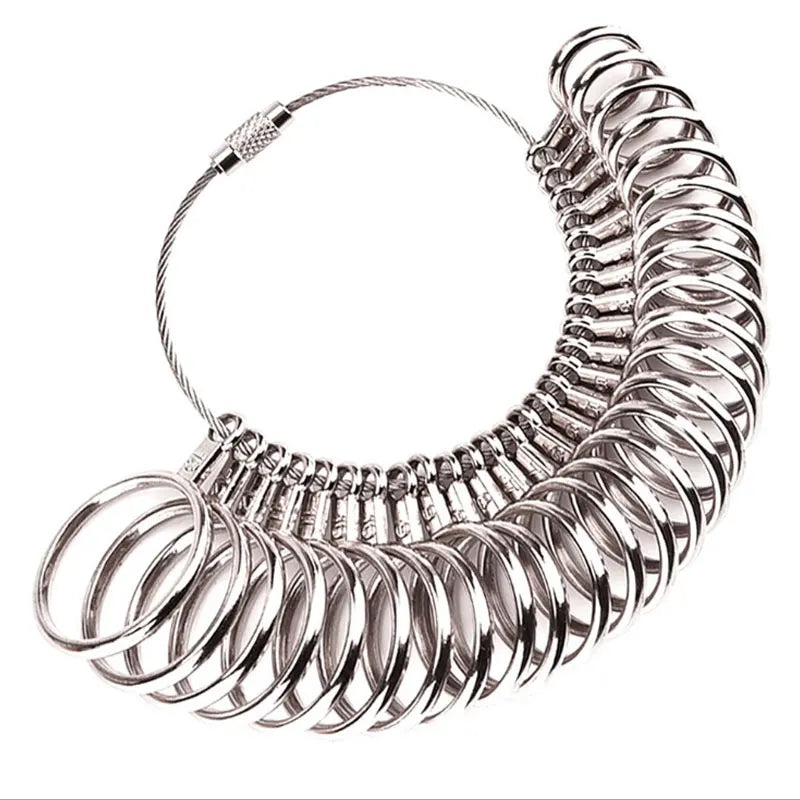 UK US Professional Measuring Gauge Finger Ring Stick Sizer for DIY Jewelry Measuring Tools Set