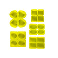 YS Custom Logo DIY Handmade Soap Mould Silicone Heart/Round/Oval/Rectangle/Square Shaped Decorate Candle Cake Mould
