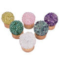 Wholesale Amethyst Crystal Stones for Healing Tumble Stone Crystal Gravel Lamp Natural Crystal Lamp for  Decoration