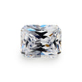 Wholesales White Rectangle Cubic Zirconia Loose Stones Sample Synthetic CZ Stone