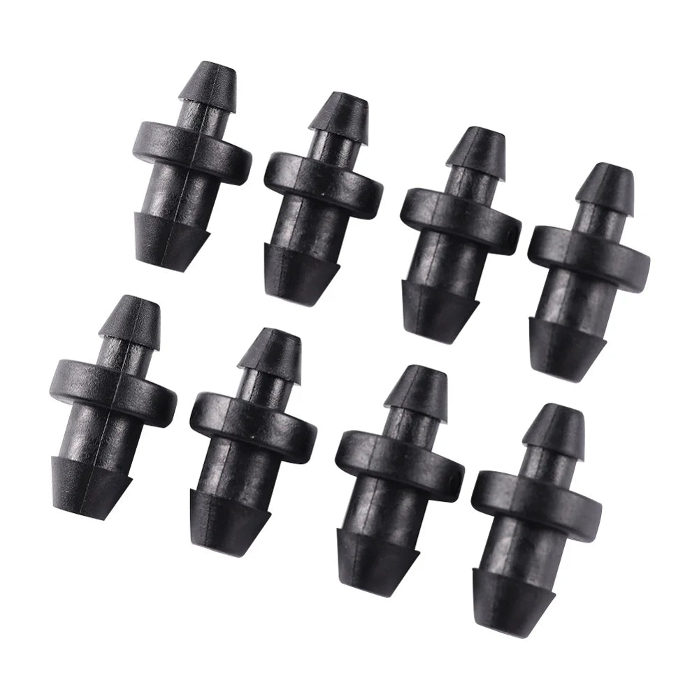 Micro Irrigation System Accessories Barbed Hose Fittings 3mm 4mm End Plug Micro Pipe Fitting