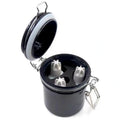 Custom 3-Piece JinRong Brand JR-Lash Plastic Glue Storage Container for Eyelash Extension Glue Stick Tank Tool Extend Glue