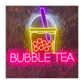 Winbo Dropshipping Wholesale Custom Neon Sign Wedding Party Decoration Shop Neon Light Sign Bubble Tea Light up Sign LED Sign