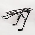 Bike Rear Carrier Adjustable Aluminum Bicycle Quick Release Luggage Carrier - Durable Bike Rack for Cycling and Commuting