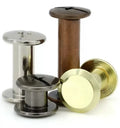 6mm 8mm 9mm 10mm Silver Gold Brass Black Chicago Screw Black Chicago Screw Rivets Chicago Screws Round Head Button Post Leather