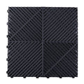 Hot Selling Interlocking Plastic PP Garage Floor Mats PP Modular Garage Floor Tiles
