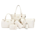 New Ladies 6 Piece Bag Set Hand Bags Set Handbag 6 Pcs Lady Set Bag Women