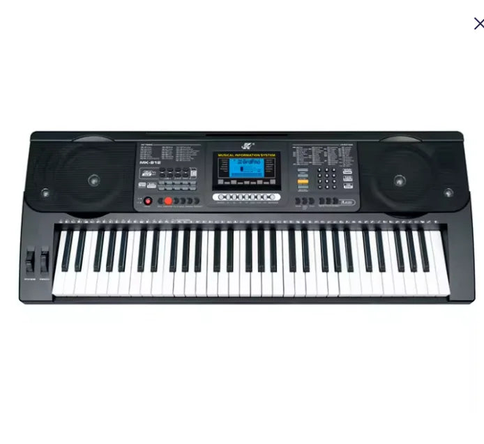 25 Key MIDI Keyboard with Strike Pad Professional Electronic Music MIDI Controller Smart Portable Arranger Pad Keyboard