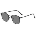 2024 Vintage Metal Square Glasses Photochromic Anti Blue Light Glasses