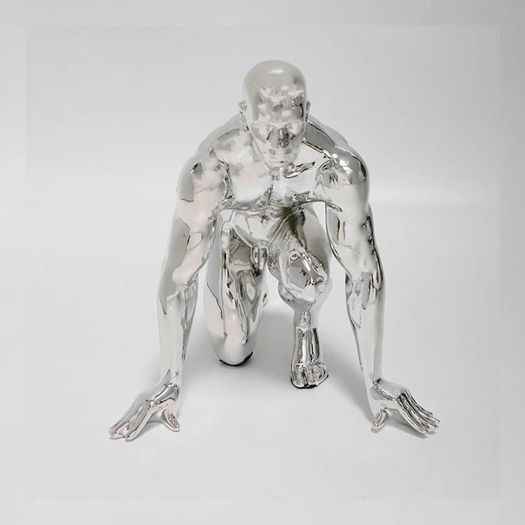 Frp Material Silver Villain Party Supplies Decorations