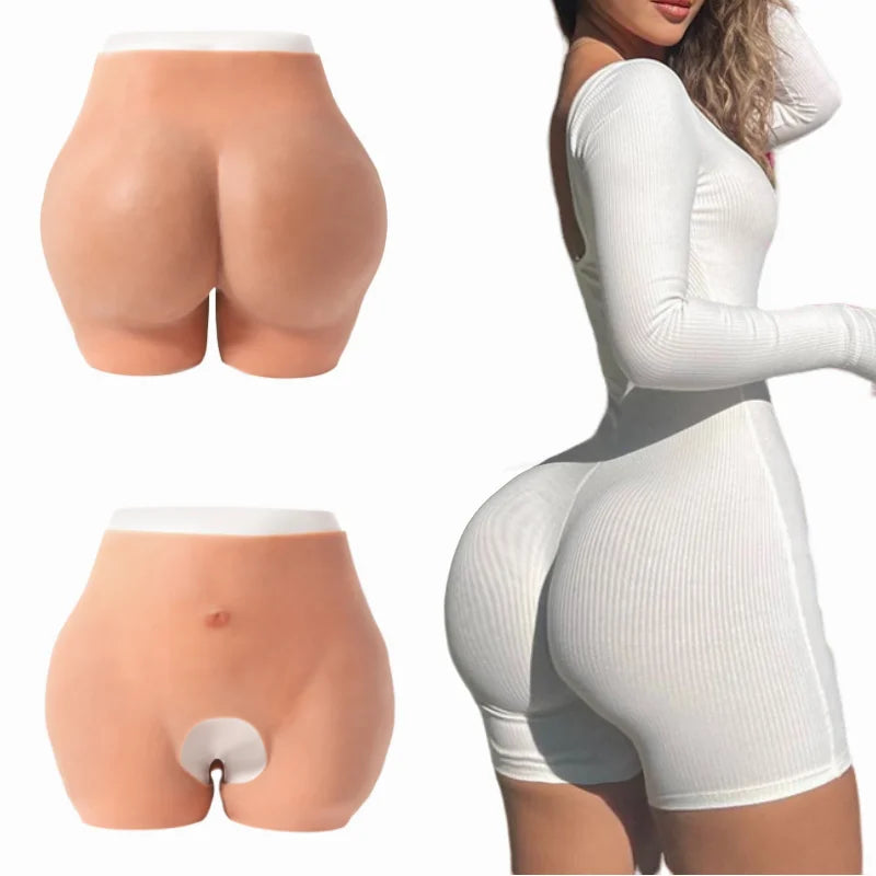Body Enhancer Silicone Panty Silicone Butt Pads WomenShaper Panties Padded Bum Hip Enhancer Hip Butt Lift Tight Slim Panties
