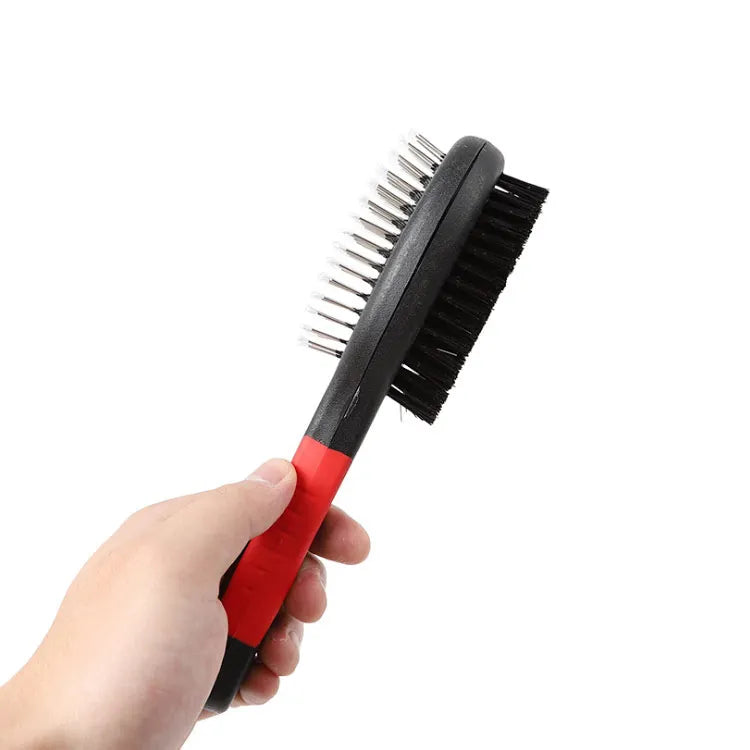 2 Sides Cat Combs Grooming Brush for Shedding Cat Combs Hair Remover Brush