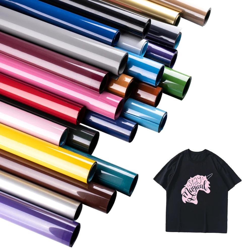 Guangyintong Pvc With Sticky Heat Transfer Vinyl Print on Htv Vinyl Iron on Vinyl Sale