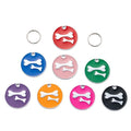 374 Hot Sales Fine Flash Large and Small Bone Shape Alloy Customized DIY Jewelry Charms Gift Necklace Souvenir