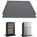 Mini Fridge Mat for Carpet 24x24 Inch Silicone Drip Pad Raised Edge Eco-Friendly Good Refrigerator Floor Protector Washing