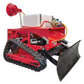 Upgraded Version Remote Control 196cc Industrial Grade Cordless Lawn Mower with Grass Box and Self Propelled Feature