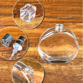 Spot Wholesale Perfume Bottle 100ml Oval  Bottle Transparent Portable Cosmetics Bottle