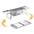 Barbecue Rack Portable Outdoor Camping Stove Easy Folding BBQ Grill for Charcoal Grill