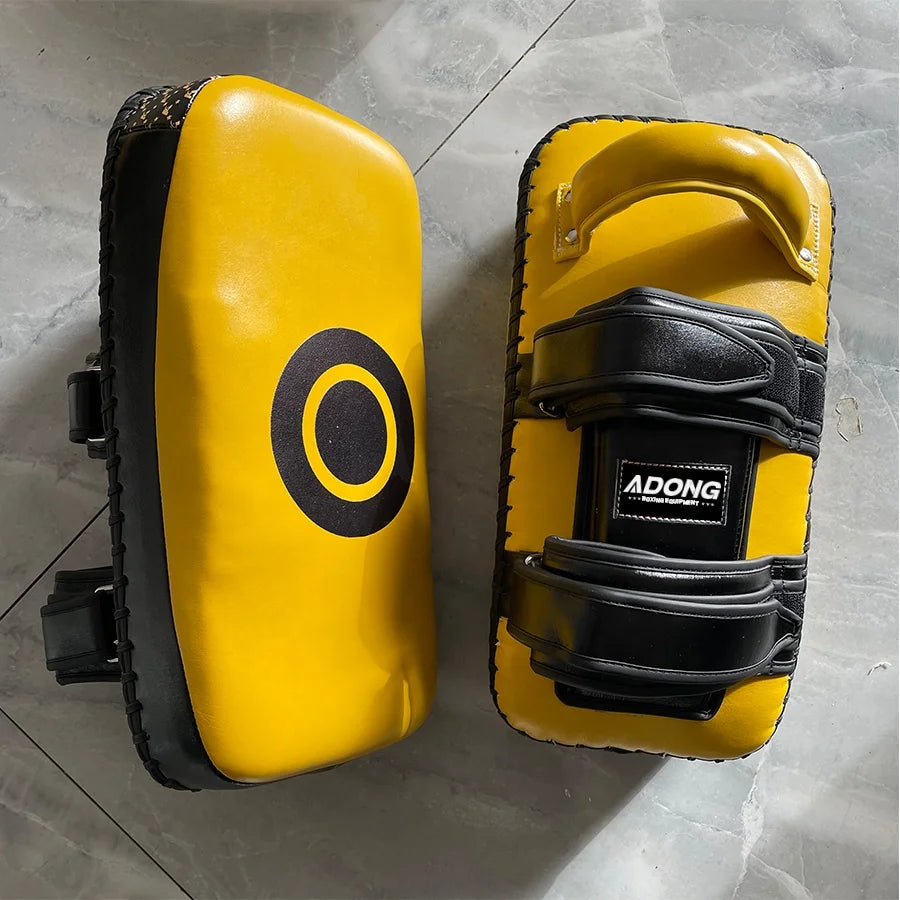 Custom Professional Boxing Thai Pads Kick Boxing MMA Muay Thai Kicking Pads for Sale