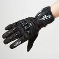 High Quality AFS18 Genuine Leather Unisex Motorcycle Riding Gloves Touch Screen Motocross Racing Carbon Fiber Casual Outdoor