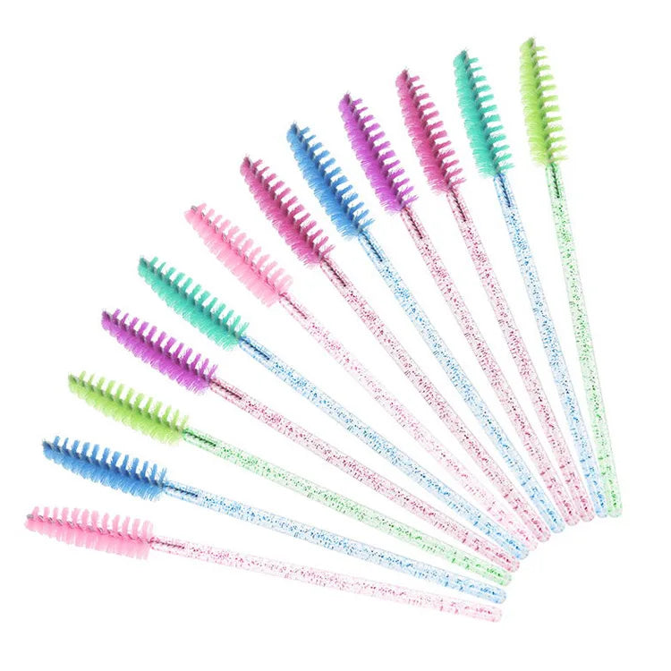 Wholesale Disposable Eyelash Brush Mascara Wand 50pcs Eyelash Extensions Brush