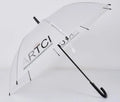 New Semi Custom Automatic Transparent POE PVC Dome Bubble Umbrella Straig Clear Umbrella Dome Parapluie Transparent Umbrella