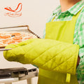 Microwave Oven Mitten Potholder Non-slip Thickening High Temperature Oven Mitten for BBQ or Kitchen Bakeware MegaBDM