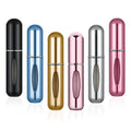 Luxury Mini Aluminum Perfume Atomizer Refillable Travel Daily Use Spray Bottle for Skin Care Eye Cream Lipstick Toothpaste