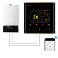 Gold Tuya Smart Floor Heating Wifi Thermostat for Gas Boiler Room Temperature Remote Controller for Google Home\Aleax\DuerOS