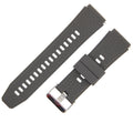 Boband 20mm 22mm Silicone Leather Grain Watch Strap for Garmin for Universal Replacement Smart Sport Watch Band