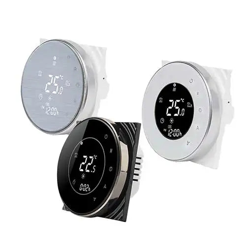 Tuya Smart Home BHT-6000 Electric Heating System 220V 3A 16A Weekly Programmable Touch Screen Thermostat with WIFI Connectivity