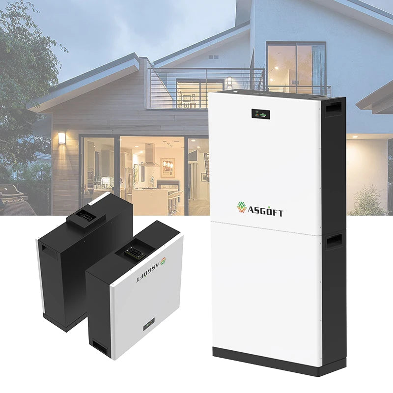 EU Stock 51.2V 280ah 15KWH Waterproof Solar Battery Backup Power Station System Stackable Portable with CAN Communication Port